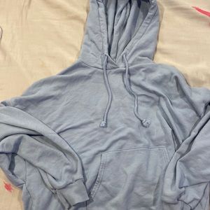 american eagle blue hoodie